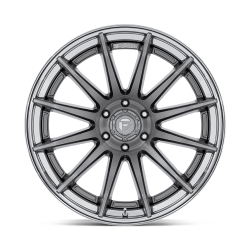 Fuel Wheels FC403 Burn 20x10 Platinum w/Chrome Lip -18mm ET 71.5mm CB 5x127