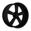 American Racing VN472 Burnout 20x12 Satin Black -13mm ET 5x120.65