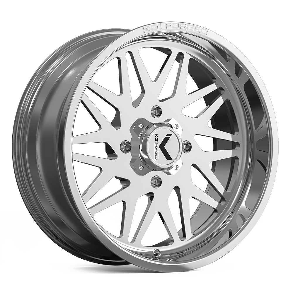 KG1 Forged KTU061 Bypass UTV-Right Wheel 20x10 Polished 0mm ET 110.1mm CB 4x137