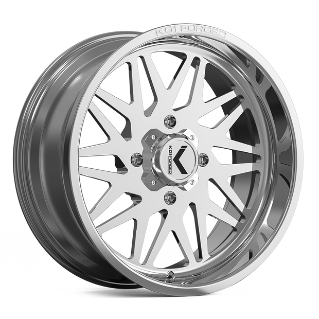 KG1 Forged KTU061 Bypass UTV-Right Wheel 20x10 Polished 0mm ET 132mm CB 4x156