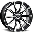 Curva Concepts C10N 19x9 Gloss Black Machined Face 38mm ET 73.1mm CB Custom BP