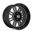 XD Wheels XD850 Cage 20x9 Gloss Black Milled wheel