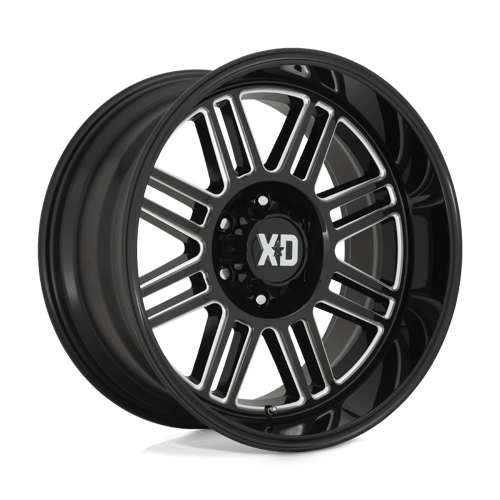 XD Wheels XD850 Cage 20x9 Gloss Black Milled wheel