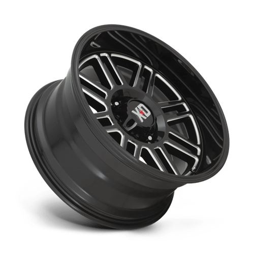 XD Wheels XD850 Cage 20x10 Gloss Black Milled -18mm ET 71.5mm CB 5x127 wheel
