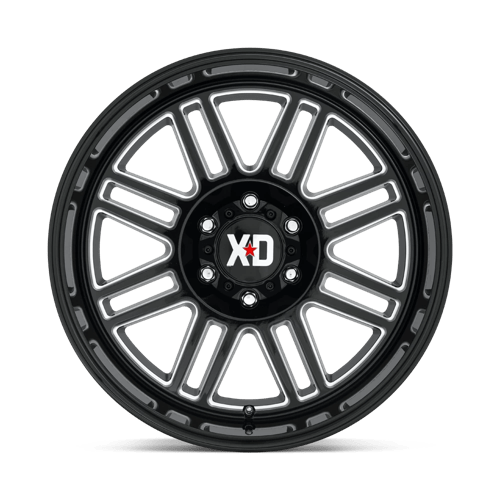 XD Wheels XD850 Cage 20x9 Gloss Black Milled wheel