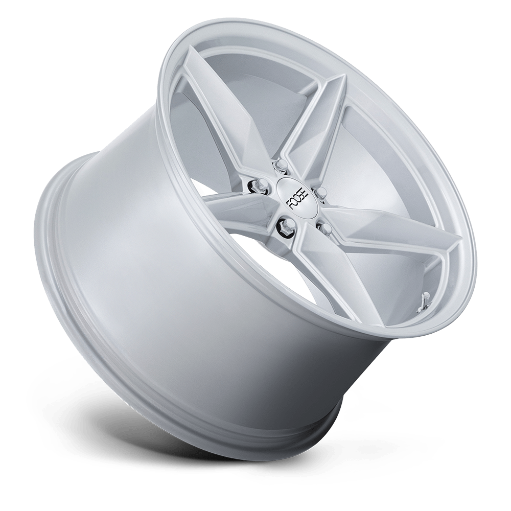 Foose Wheels F174 CF8 19x11 Gloss Silver 43mm ET 67.06mm CB 5x120