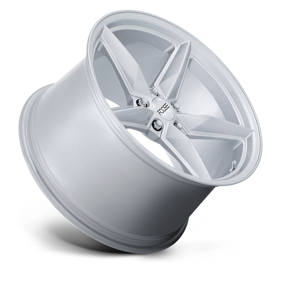Foose Wheels F174 CF8 19x11 Gloss Silver 43mm ET 67.06mm CB 5x120