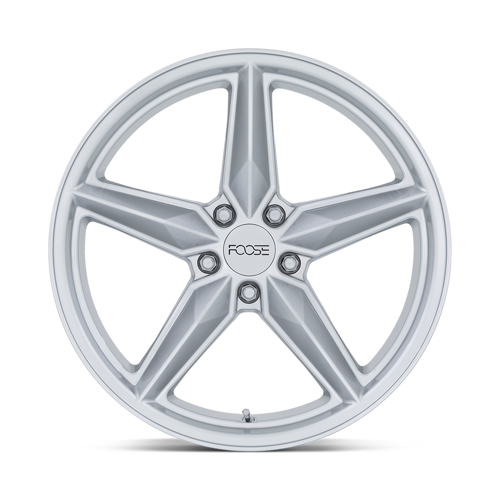 Foose Wheels F174 CF8 19x11 Gloss Silver 43mm ET 67.06mm CB 5x120