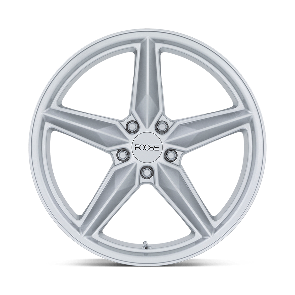 Foose Wheels F174 CF8 19x11 Gloss Silver 43mm ET 67.06mm CB 5x120