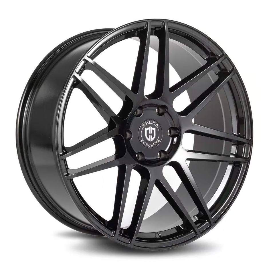 Curva Concepts CFF300 22x9.5 Gloss Black 25mm ET 78.1mm CB 6x139.7
