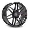 Curva Concepts CFF300 22x9.5 Gloss Black 25mm ET 78.1mm CB 6x139.7
