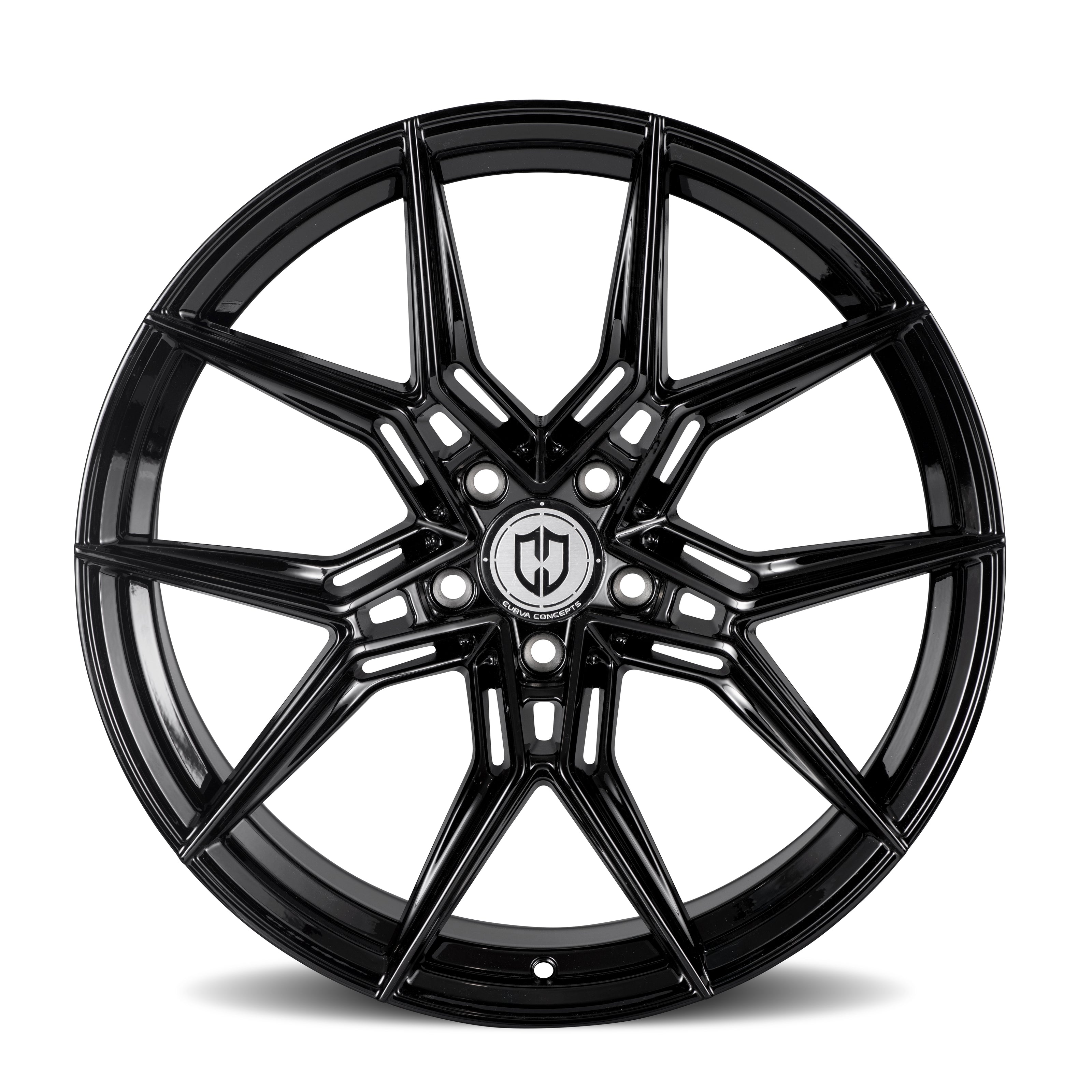 Curva CFF43 20x10 Gloss Black wheel