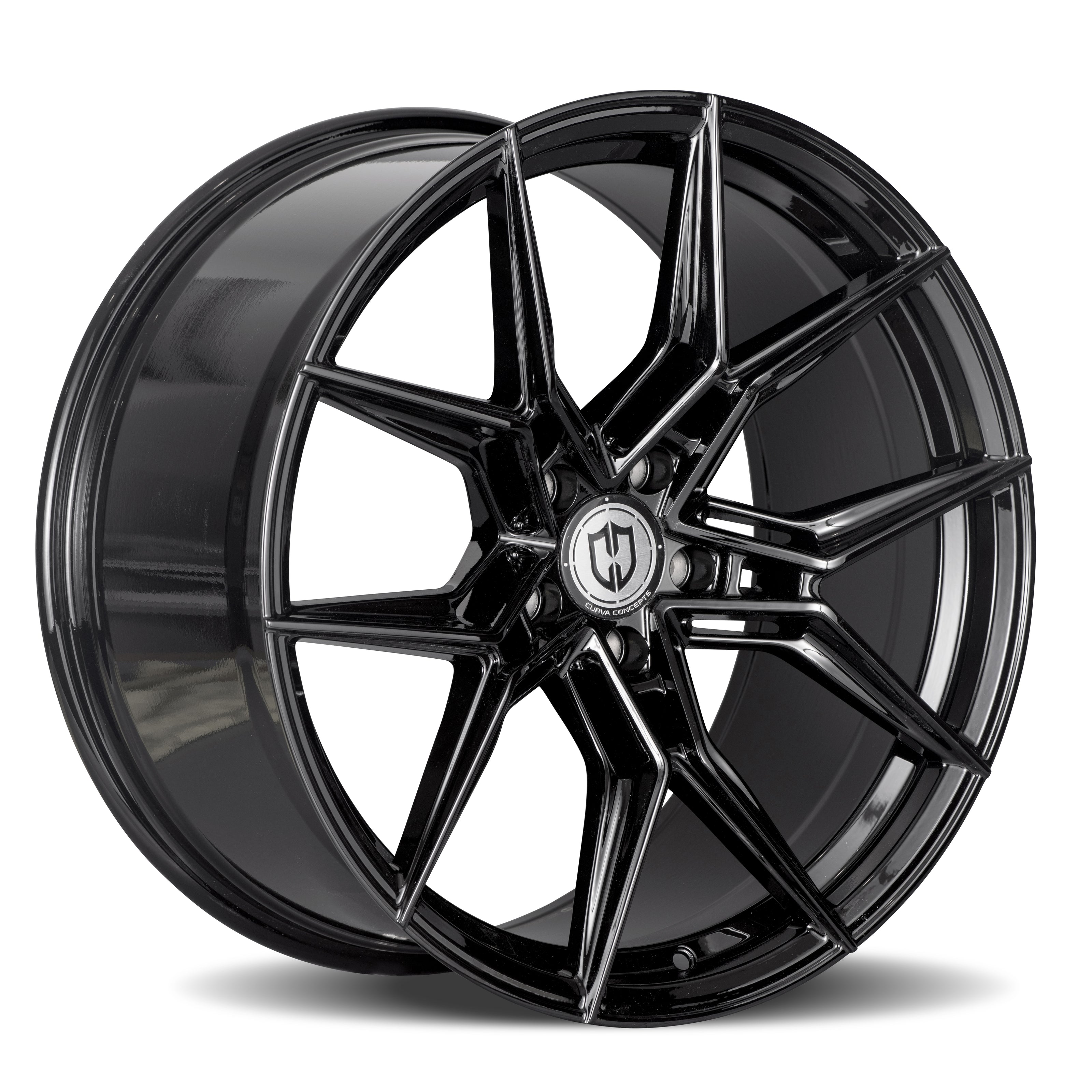 Curva CFF43 20x10 Gloss Black wheel