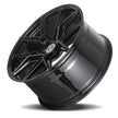 Curva CFF43 20x10 Gloss Black wheel