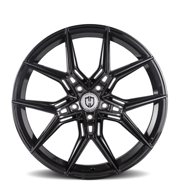 Curva CFF43 20x8.5 Gloss Black wheel
