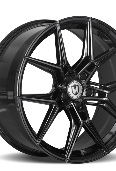 Curva CFF43 20x8.5 Gloss Black wheel
