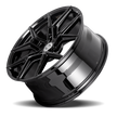 Curva CFF43 20x8.5 Gloss Black wheel