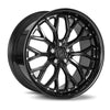 Curva Concepts CFF76 20x10 Gloss Black 20mm ET 73.1mm CB Custom BP