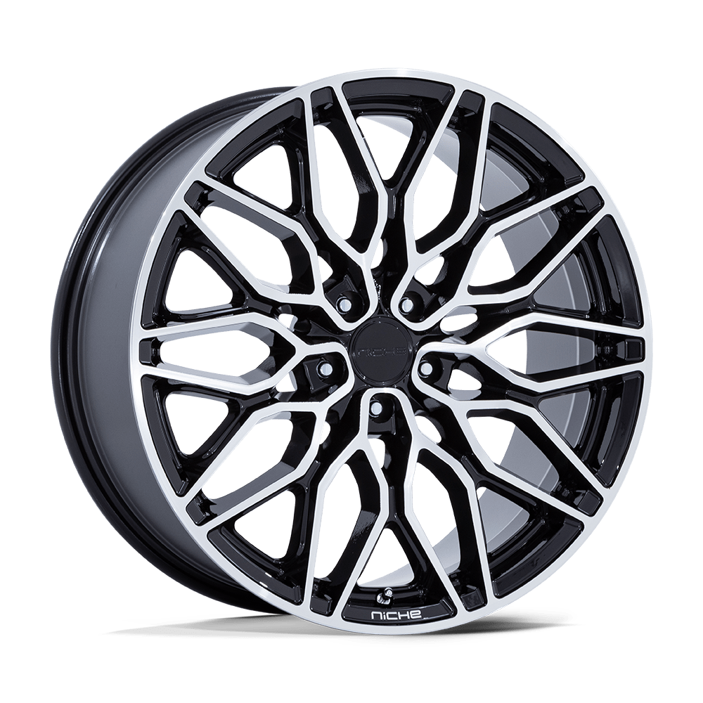Niche NC277 Calabria 5 20x10.5 Gloss Black Machined 40mm ET 72.56mm CB 5x114.3