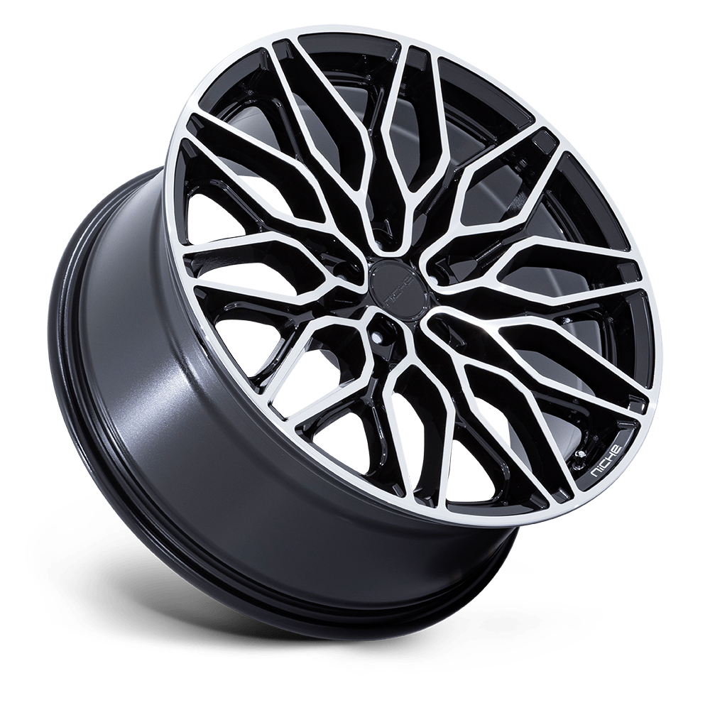 Niche NC277 Calabria 5 20x10.5 Gloss Black Machined 40mm ET 72.56mm CB 5x114.3