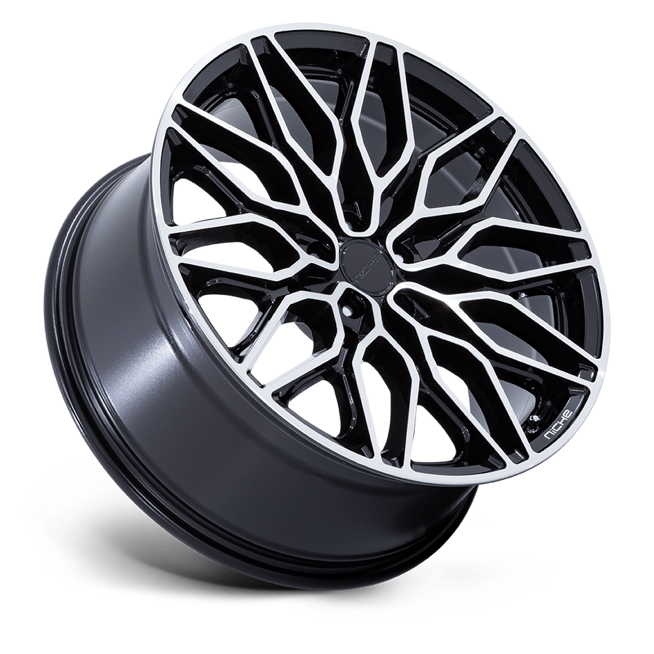 Niche NC277 Calabria 5 20x10.5 Gloss Black Machined 40mm ET 72.56mm CB 5x114.3
