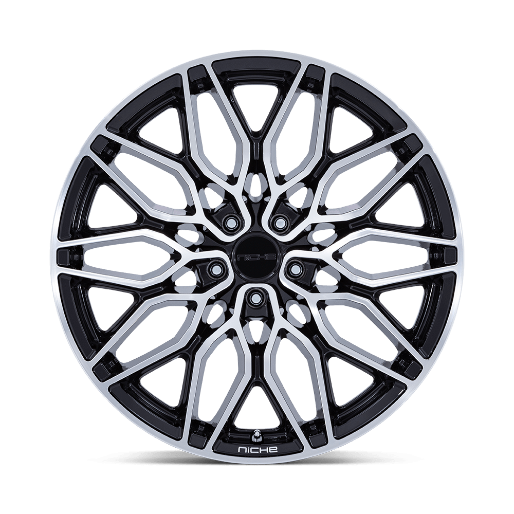 Niche NC277 Calabria 5 20x10.5 Gloss Black Machined 40mm ET 72.56mm CB 5x114.3