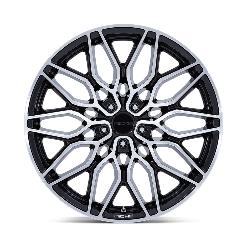 Niche NC277 Calabria 5 20x10.5 Gloss Black Machined 40mm ET 72.56mm CB 5x114.3