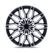 Niche NC277 Calabria 5 20x10.5 Gloss Black Machined 40mm ET 72.56mm CB 5x114.3
