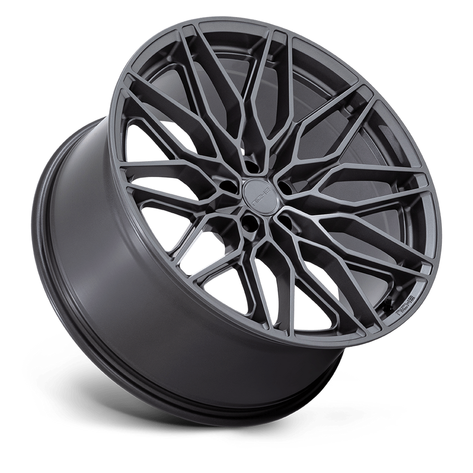 Niche NC277 Calabria 5 20x10.5 Matte Gunmetal 40mm ET 72.56mm CB 5x114.3
