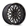 Niche NC278 Calabria 6 20x9.5 Matte Black Machined w/Dark Tint 30mm ET 87.1mm CB 6x135