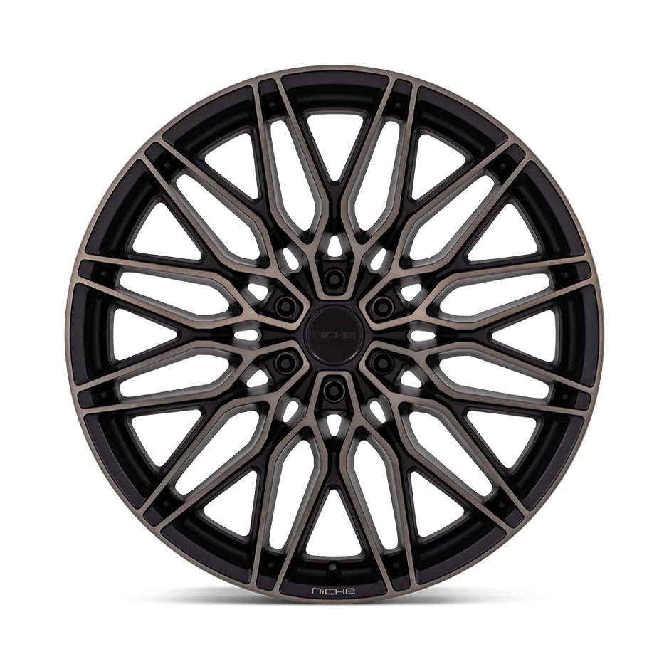 Niche NC278 Calabria 6 20x9.5 Matte Black Machined w/Dark Tint 30mm ET 87.1mm CB 6x135