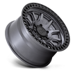 Black Rhino Hard Alloys Calico 17x8.5 Matte Gunmetal w/Matte Black Lip 34mm ET 72.56mm CB 5x114.3