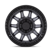 Black Rhino Hard Alloys Calico 17x8.5 Matte Gunmetal w/Matte Black Lip 34mm ET 72.56mm CB 5x114.3