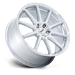 TSW TW004 Canard 19x10.5 Gloss Silver w/Machined Face 25mm ET 72.56mm CB 5x114.3
