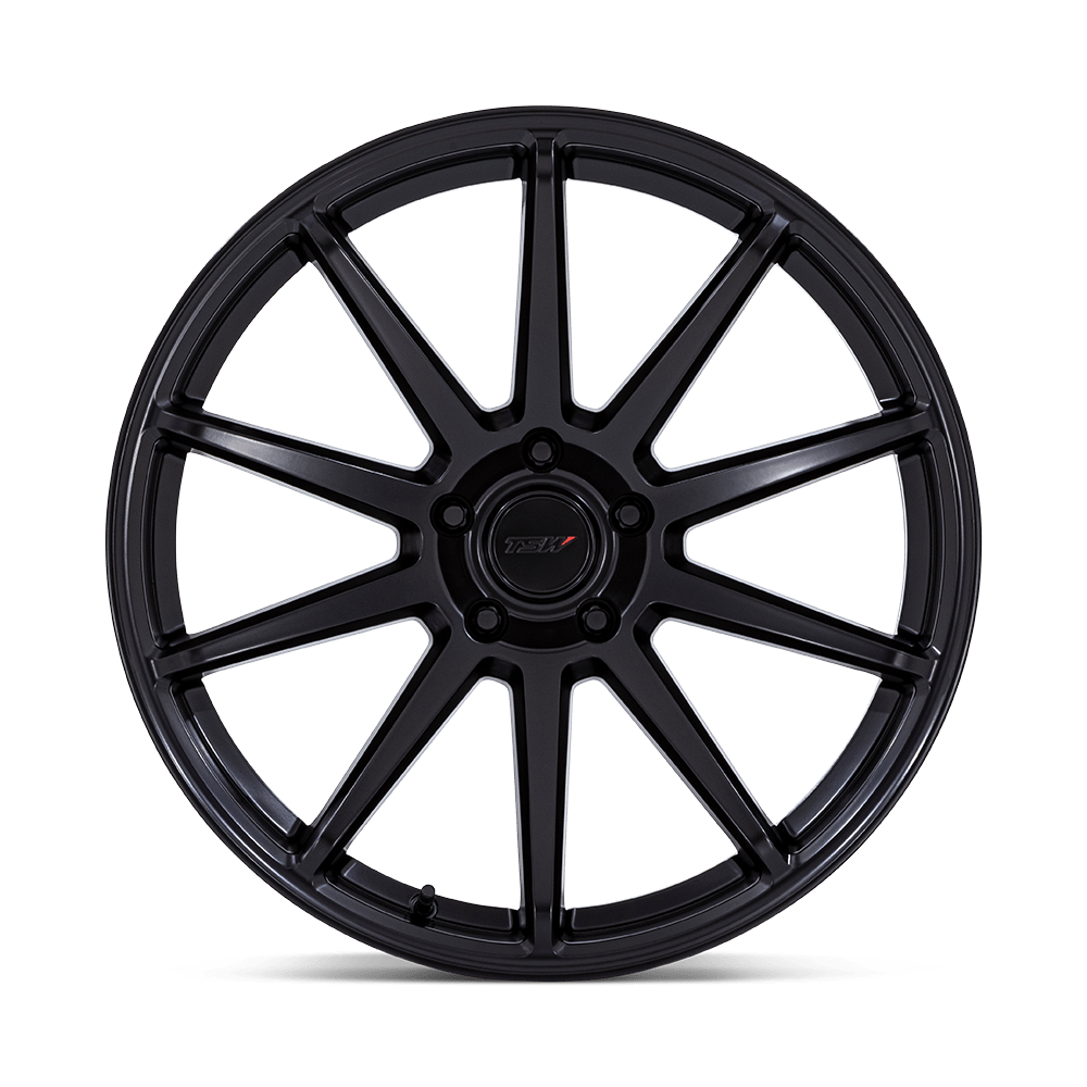 TSW TW004 Canard 19x10.5 Matte Black 25mm ET 72.56mm CB 5x114.3
