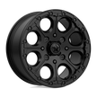 MSA Offroad Wheels M44 Cannon Beadlock 14x7 Satin Black 10mm ET 86mm CB 4x110