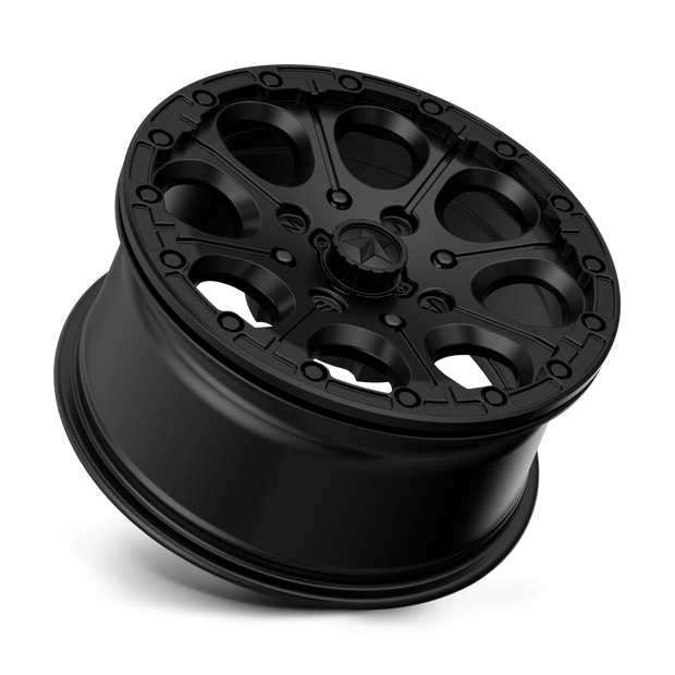 MSA Offroad Wheels M44 Cannon Beadlock 14x7 Satin Black 10mm ET 86mm CB 4x110