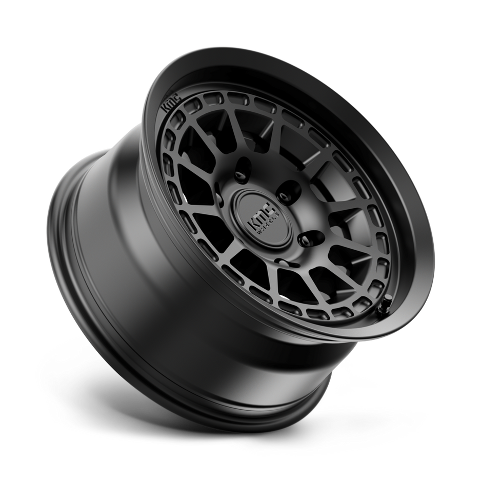 KMC Wheels KM719 Canyon 16x8 Satin Black 0mm ET 106.1mm CB 6x139.7