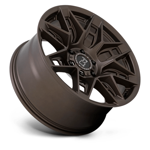 Black Rhino Hard Alloys Caprock 20x9.5 Matte Bronze -18mm ET 112.1mm CB 6x139.7