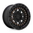 Black Rhino Hard Alloys Carbine 20x9 Matte Black w/Machined Tint Ring -18mm ET 112.1mm CB 6x139.7