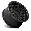 Black Rhino Hard Alloys Carbine 20x9 Matte Black w/Machined Tint Ring -18mm ET 112.1mm CB 6x139.7