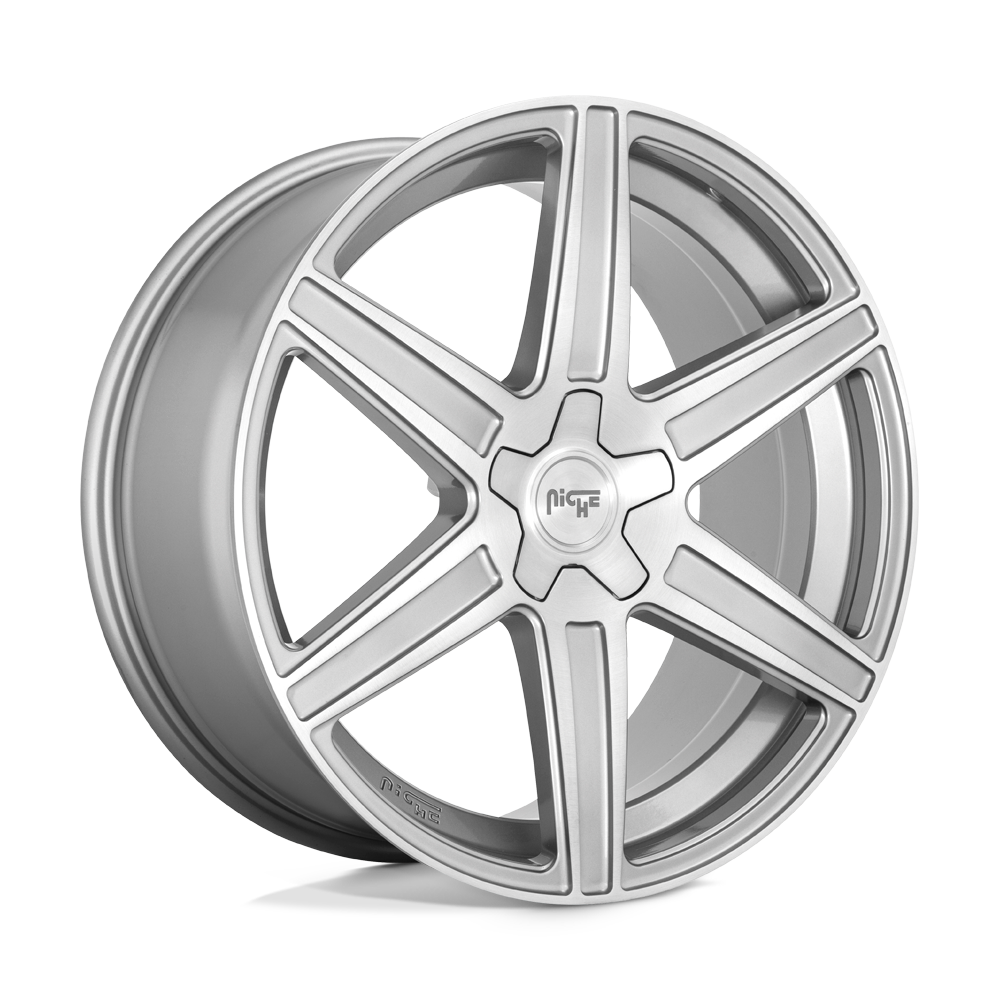 Niche M241 Carina 20x10.5 Anthracite w/Brushed Tinted Clear 40mm ET 66.5mm CB 5x112