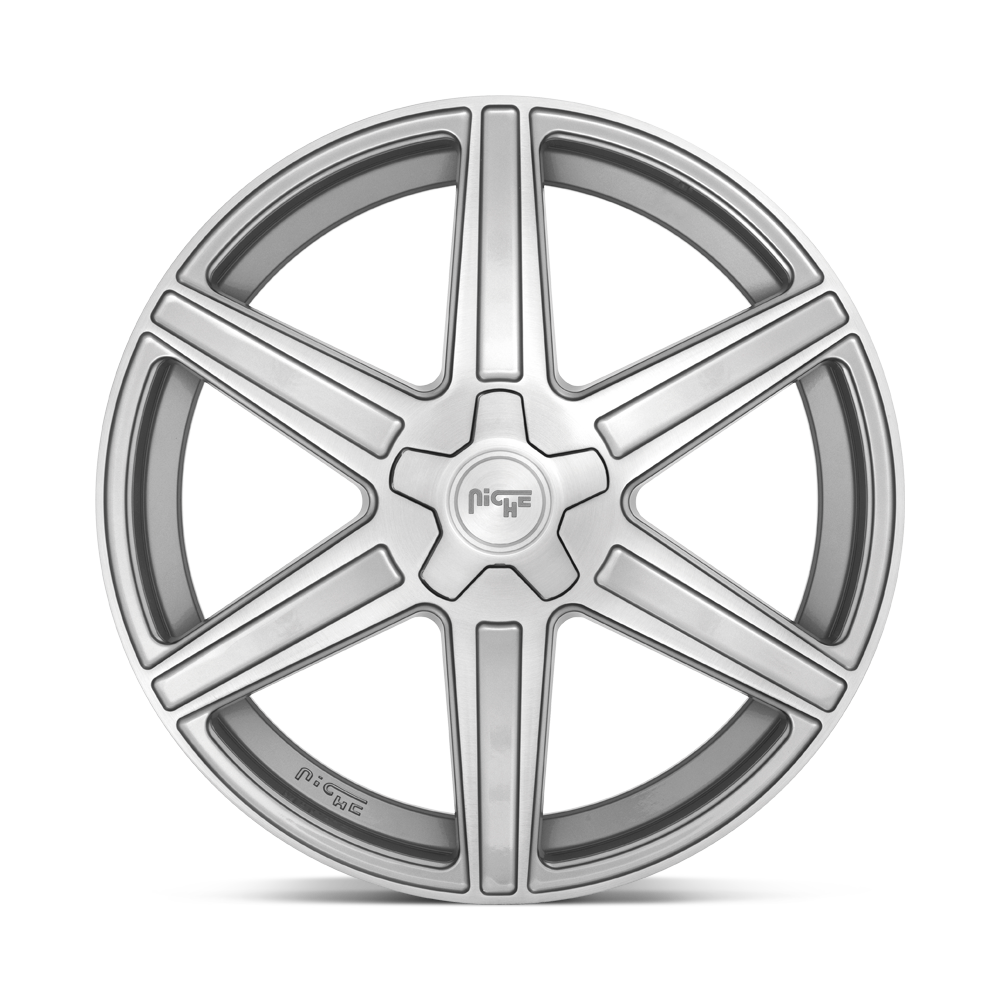Niche M241 Carina 20x10.5 Anthracite w/Brushed Tinted Clear 40mm ET 66.5mm CB 5x112