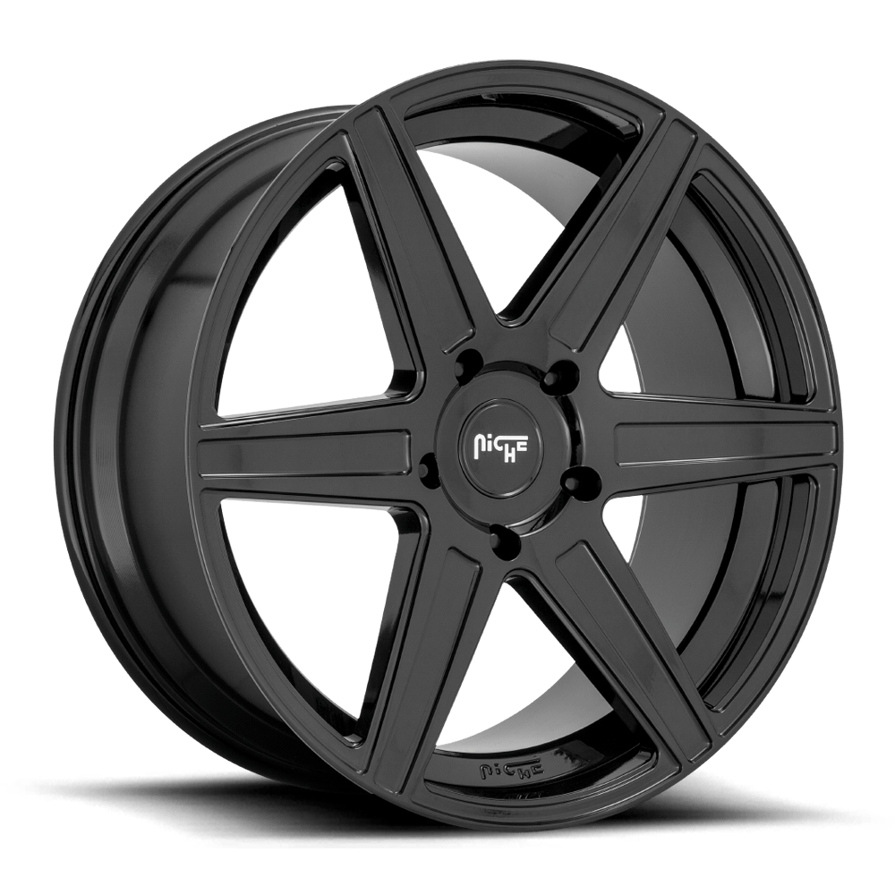 Niche M237 Carina 24x10 Gloss Black 30mm ET 110.1mm CB 5x150