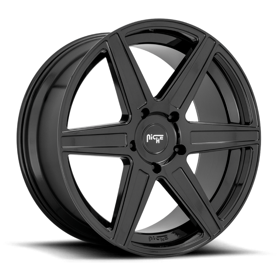 Niche M237 Carina 24x10 Gloss Black 30mm ET 110.1mm CB 5x150