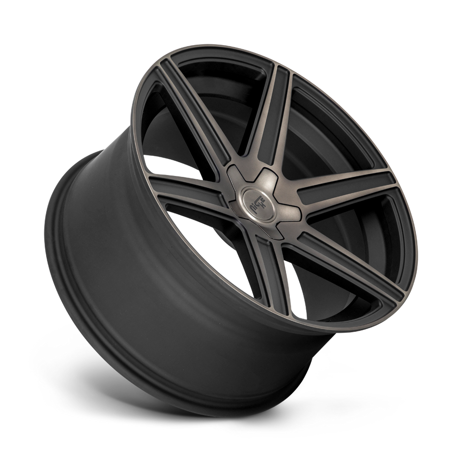 Niche M236 Carina 20x10.5 Matte Machined w/Double Dark Tint 40mm ET 66.56mm CB 5x112