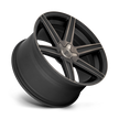 Niche M236 Carina 20x10.5 Matte Machined w/Double Dark Tint 40mm ET 66.56mm CB 5x112