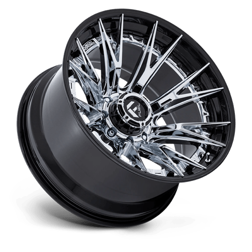 Fuel Wheels FC402 Catalyst 17x9 Chrome w/Gloss Black Lip 1mm ET 87.1mm CB 6x135