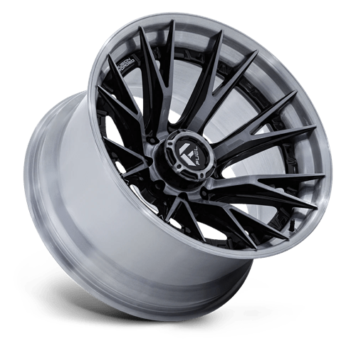 Fuel Wheels FC402 Catalyst 17x9 Gloss Black Brushed w/Dark Tint 1mm ET 87.1mm CB 6x135