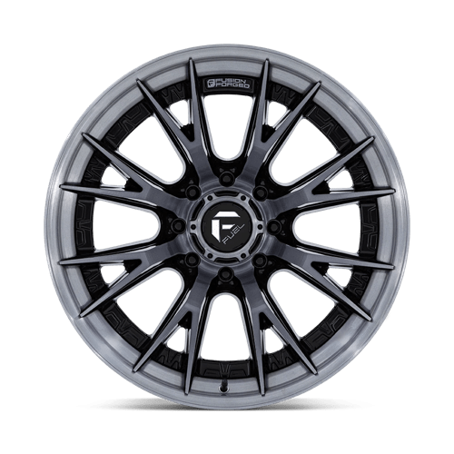 Fuel Wheels FC402 Catalyst 17x9 Gloss Black Brushed w/Dark Tint 1mm ET 87.1mm CB 6x135